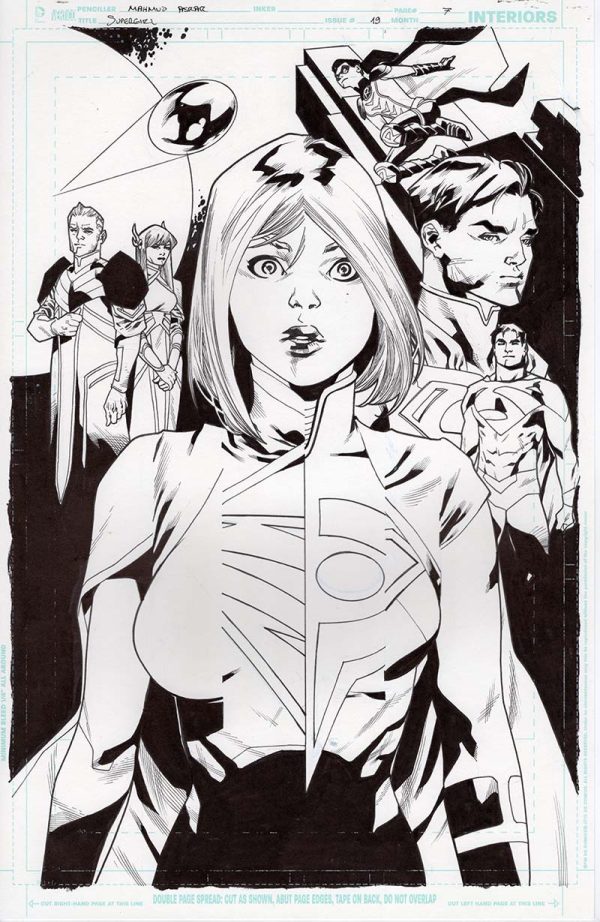 Supergirl #19 Page 7 by Mahmud Asrar