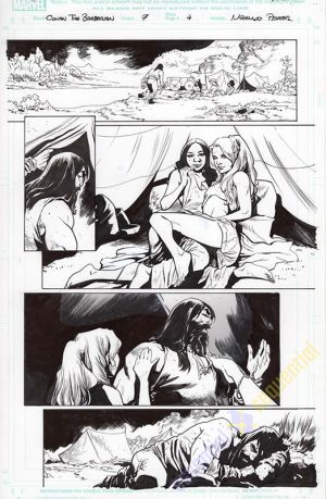 Conan the Barbarian #7 page 4 by Mahmud Asrar