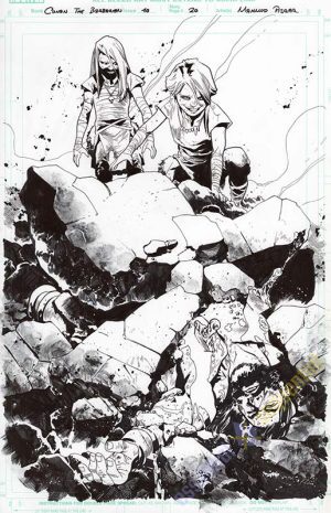 Conan the Barbarian #10 page 20 by Mahmud Asrar