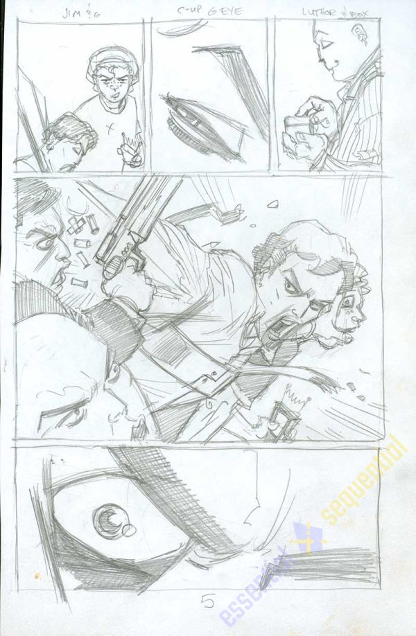 Superman Confidential #5 Prelim by Tim Sale