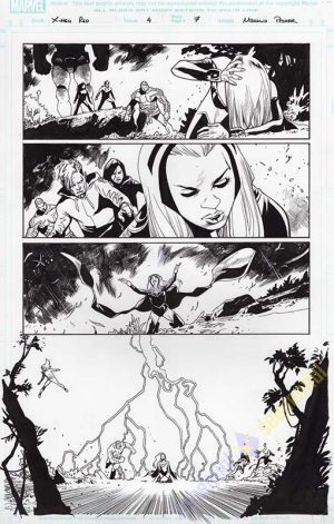 X-Men: Red (2018) #4 Page 7 by Mahmud Asrar