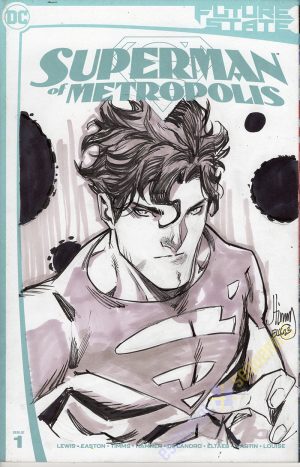 Superman Jon Kent Sketch Cover by John Timms