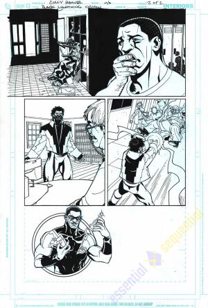 Black Lighting: Origin Page 2 of 2 by Cully Hamner