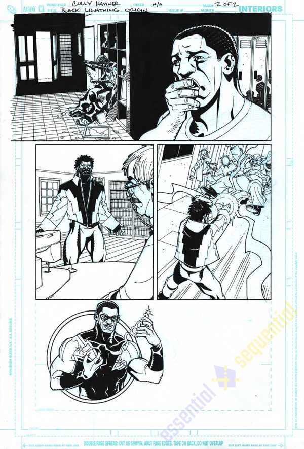 Black Lighting: Origin Page 2 of 2 by Cully Hamner