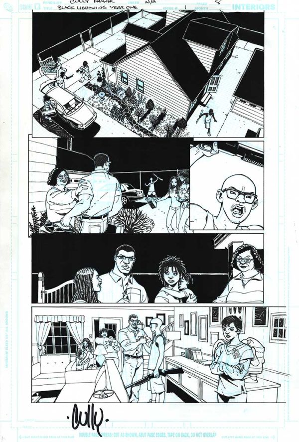 Black Lighting: Year One Issue 01 Page 08 by Cully Hamner