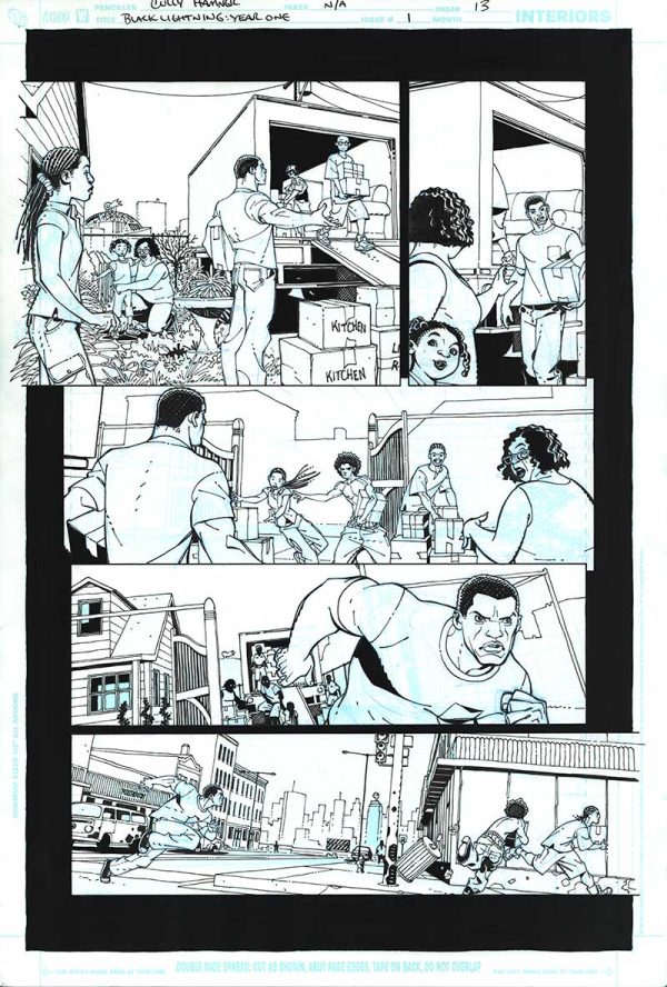 Black Lighting:Year One Issue 1 Page 13 by Cully Hamner