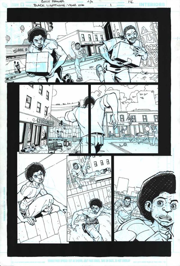 Black Lighting:Year One Issue 1 Page 14 by Cully Hamner