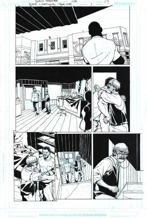 Black Lighting: Year One Issue 01 Page 17 by Cully Hamner