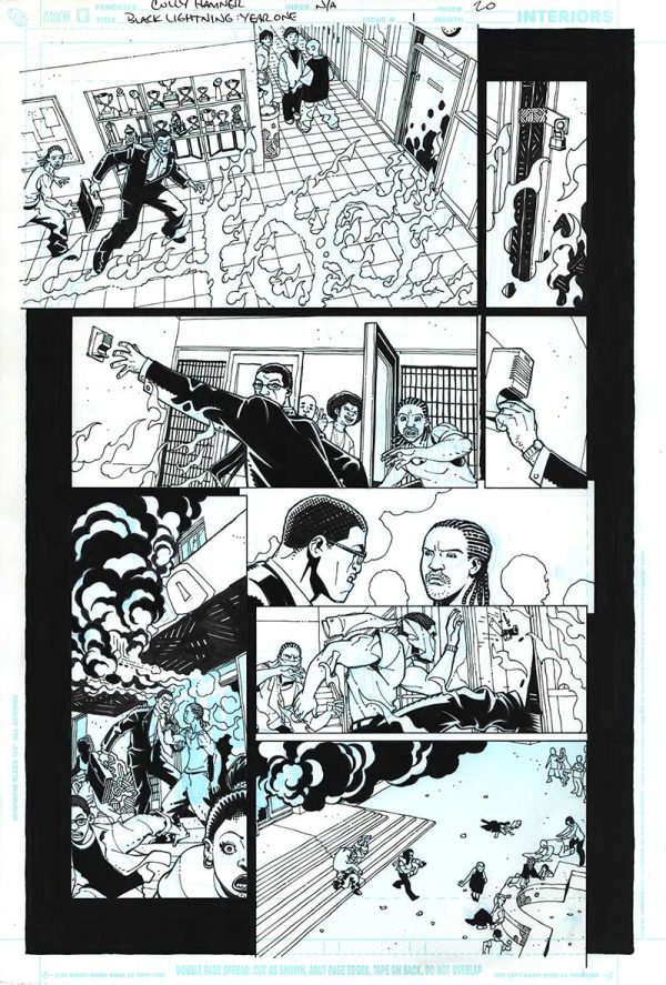 Black Lighting: Year One Issue 01 Page 20 by Cully Hamner