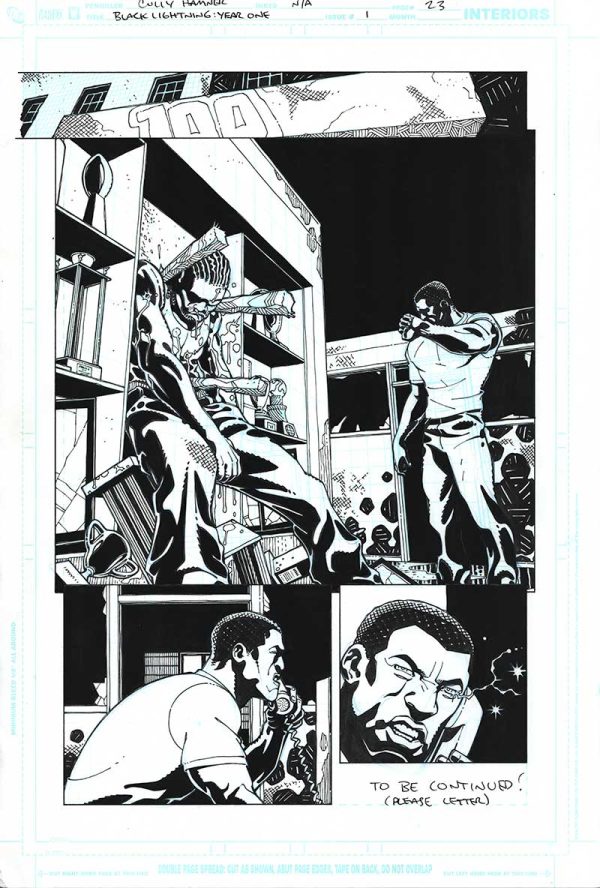 Black Lighting:Year One Issue 1 Page 23 by Cully Hamner