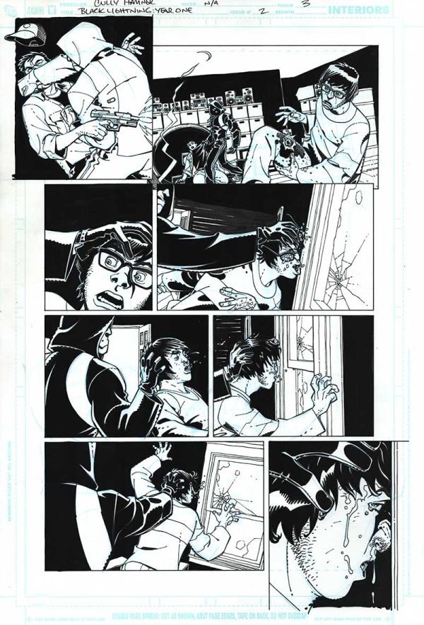 Black Lighting: Year One Issue 02 Page 03 by Cully Hamner