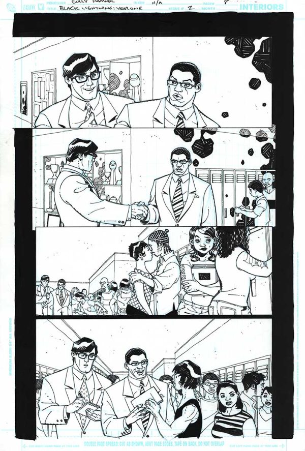 Black Lighting: Year One Issue 02 Page 08 by Cully Hamner