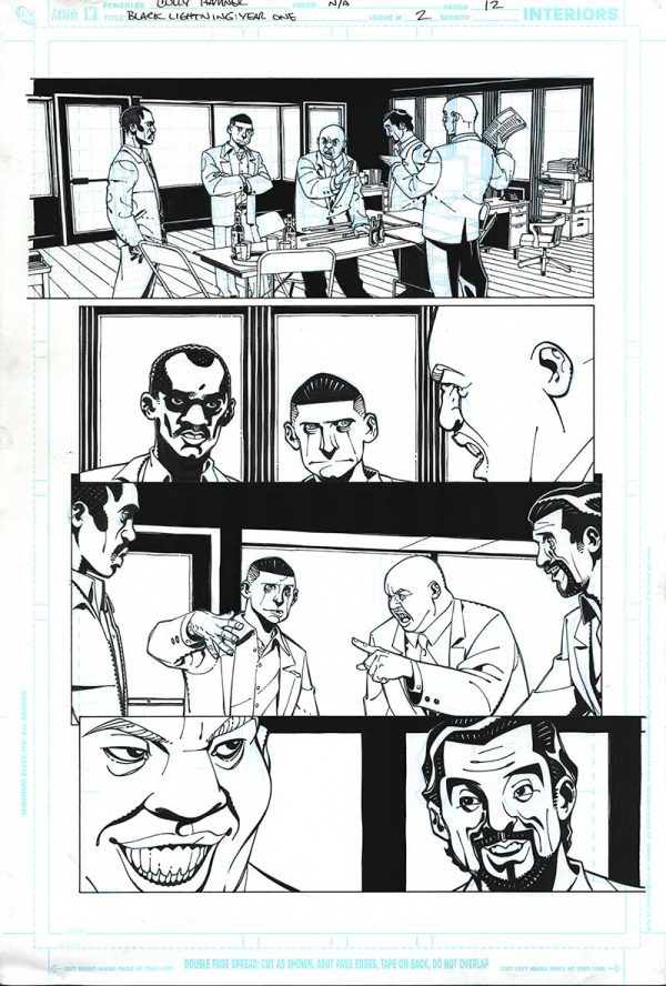 Black Lighting:Year One Issue 2 Page 12 by Cully Hamner