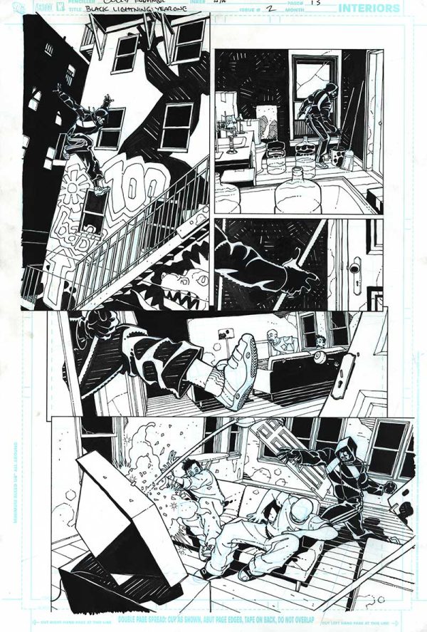 Black Lighting: Year One Issue 02 Page 13 by Cully Hamner