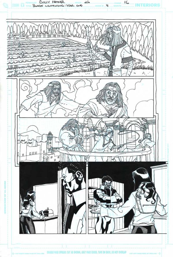 Black Lighting:Year One Issue 4 Page 16 by Cully Hamner