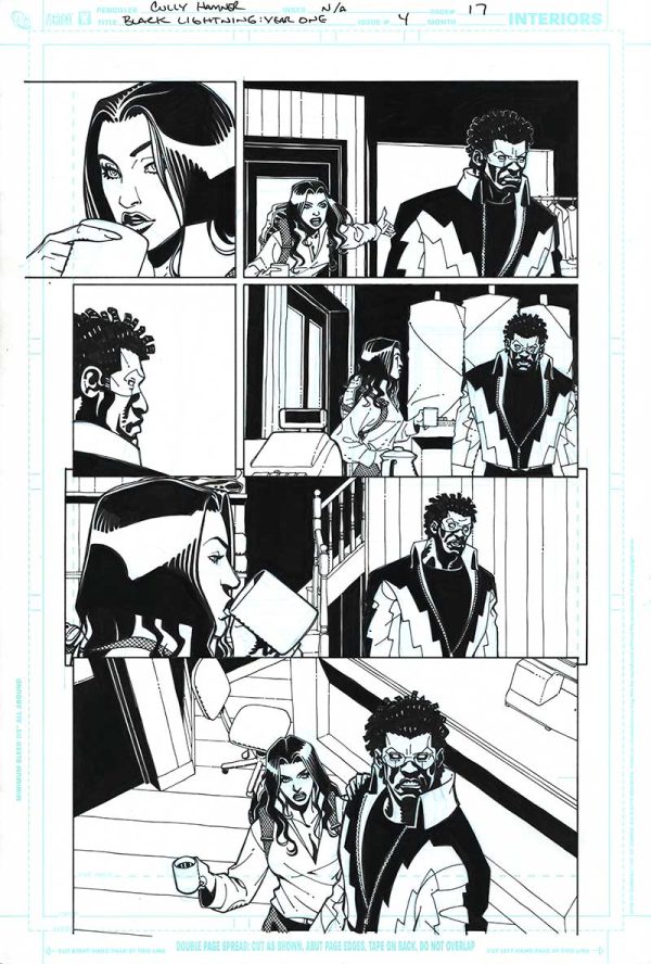 Black Lighting:Year One Issue 4 Page 17 by Cully Hamner