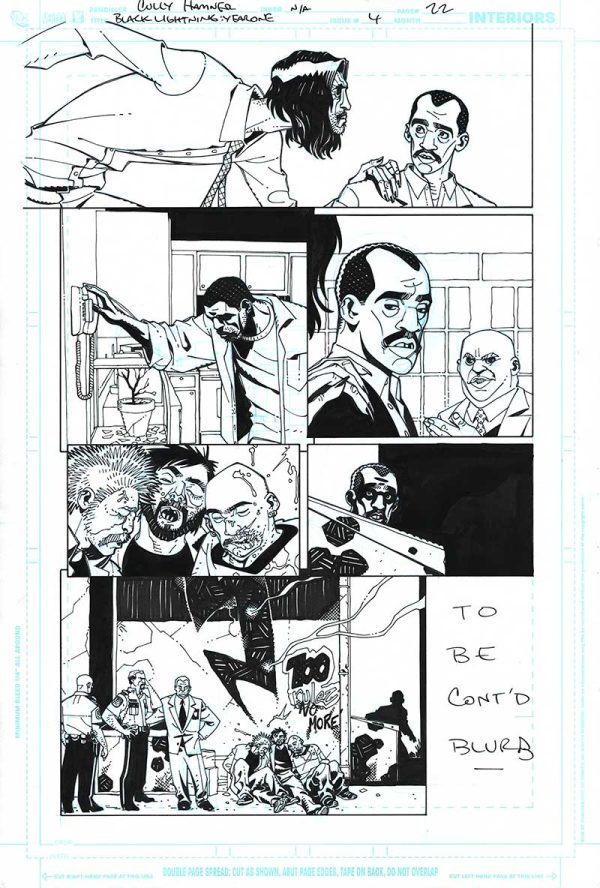 Black Lighting:Year One Issue 4 Page 22 by Cully Hamner