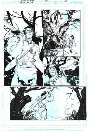 Blue Beetle Issue 10 Page 14 by Cully Hamner