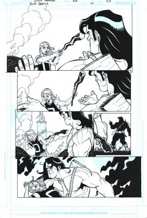 Blue Beetle Issue 10 Page 20 by Cully Hamner