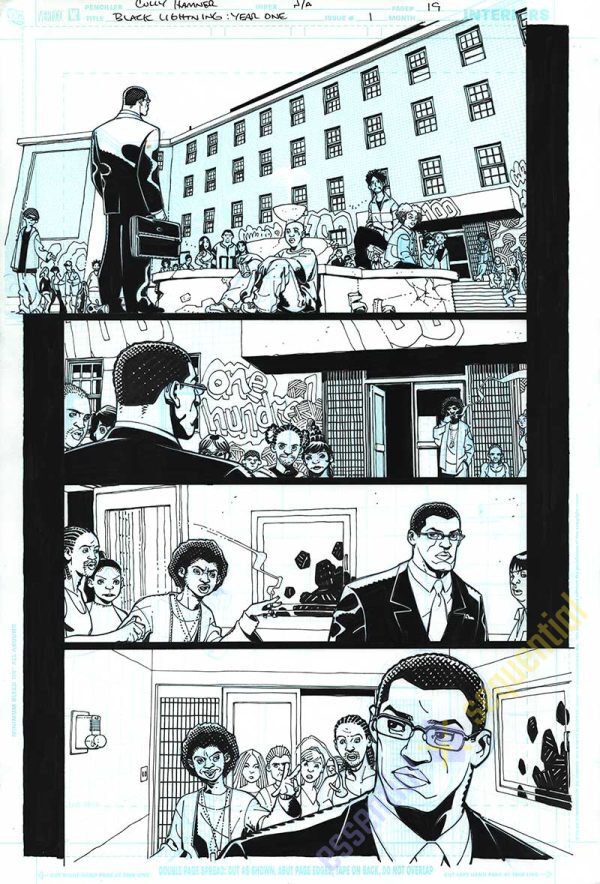 Black Lighting: Year One Issue 01 Page 19 by Cully Hamner