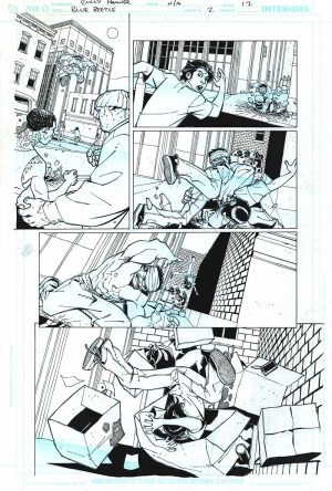 Blue Beetle Issue 02 Page 12 by Cully Hamner