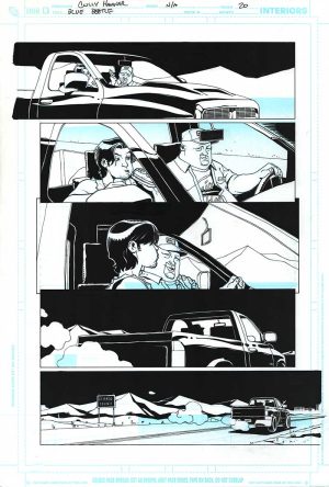 Blue Beetle Issue 02 Page 20 by Cully Hamner