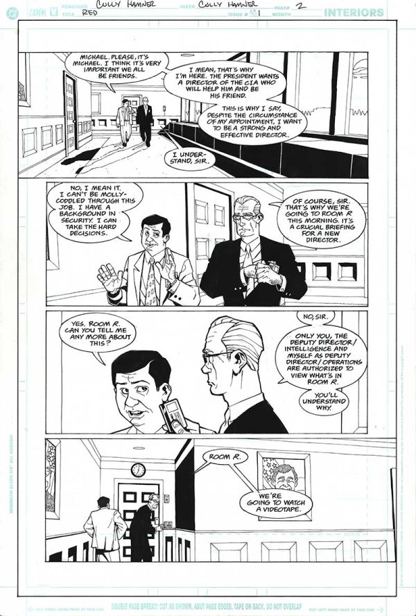 RED Issue 1 Page 02 by Cully Hamner