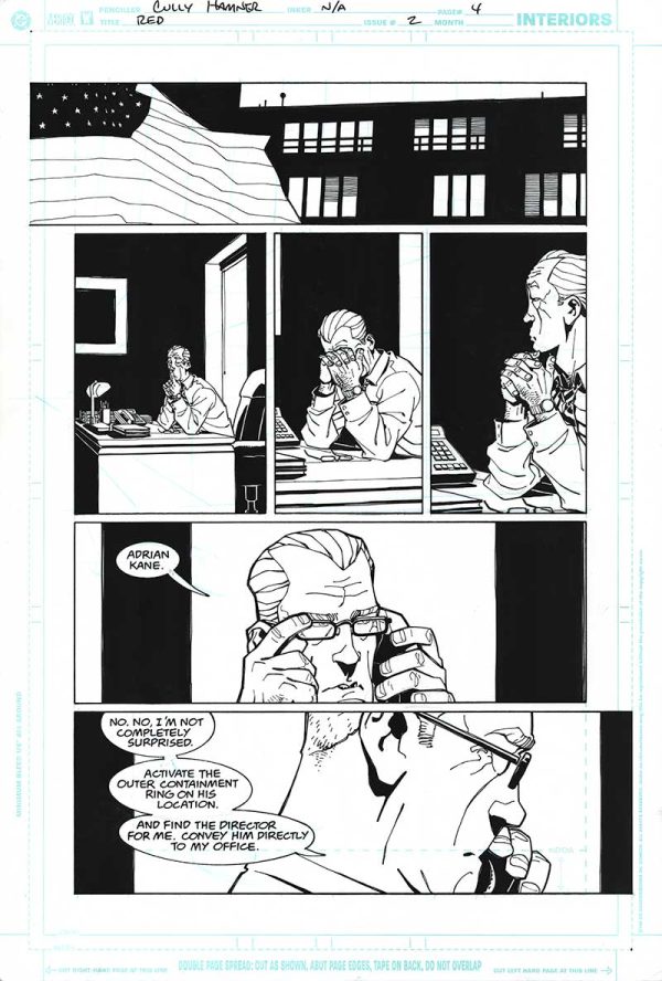 RED Issue 2 Page 04 by Cully Hamner