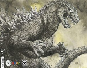 Godzilla's Monsterpiece Theatre #3 Variant Comic by Arthur Adams