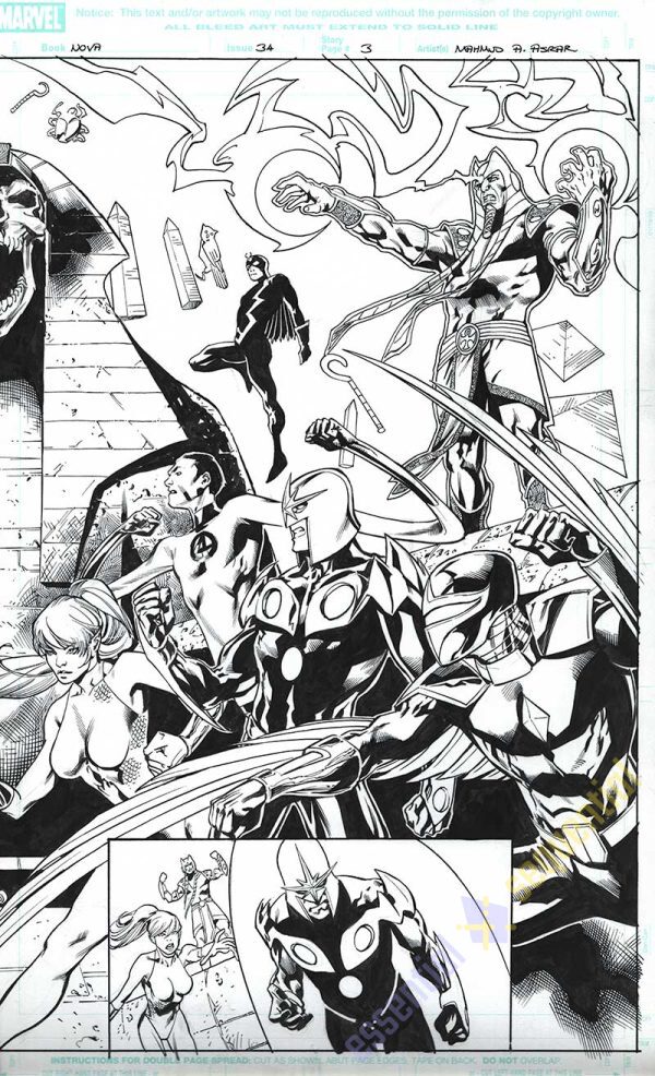 NOVA #34 Page 02 & 3 by Mahmud Asrar - Image 2