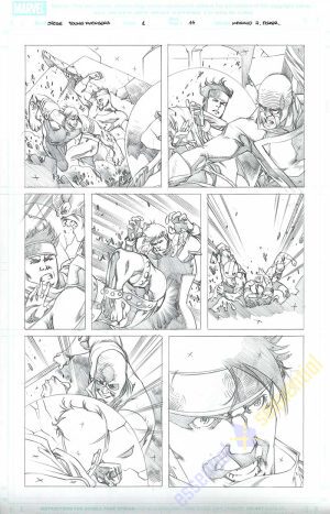 Siege: Young Avengers Issue #1 Page 14 by Mahmud Asrar