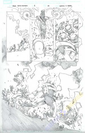 Siege: Young Avengers Issue #1 Page 15 by Mahmud Asrar