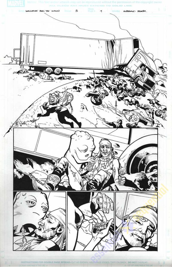 Wolverine and the X-Men #5 Page 1 by Mahmud Asrar