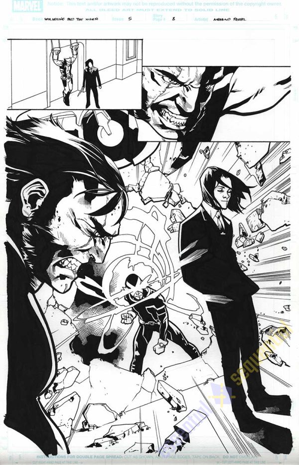 Wolverine and the X-Men #5 Page 8 by Mahmud Asrar