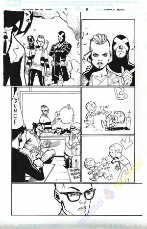 Wolverine and the X-Men #5 Page 9 by Mahmud Asrar