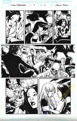 X-Men Disassembled Issue #1 Page 6 by Mahmud Asrar