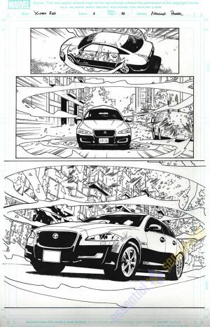 X-Men RED #1 Page 10 by Mahmud Asrar