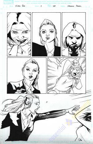 X-Men RED #1 Page 27 by Mahmud Asrar