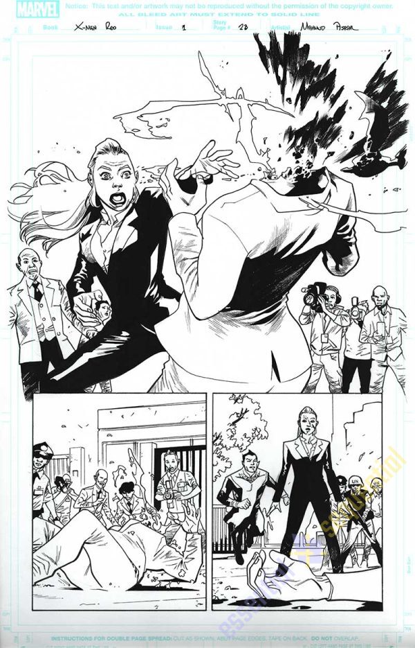 X-Men RED #1 Page 28 by Mahmud Asrar