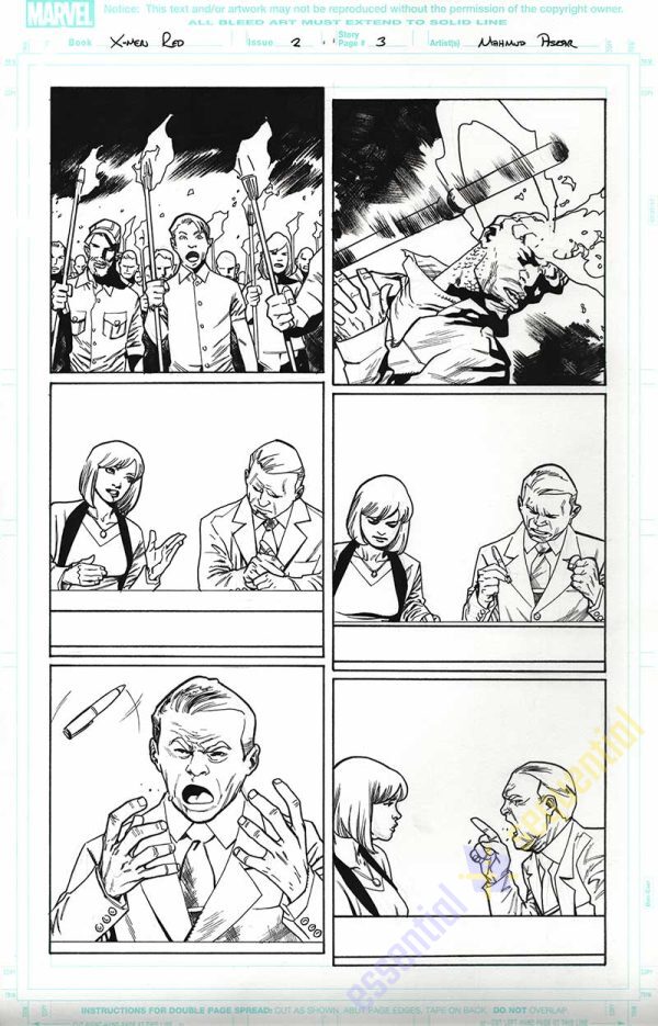 X-Men RED #2 Page 03 by Mahmud Asrar