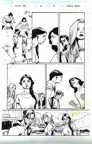 X-Men RED #3 Page 11 by Mahmud Asrar