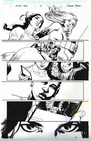 X-Men RED #3 Page 13 by Mahmud Asrar