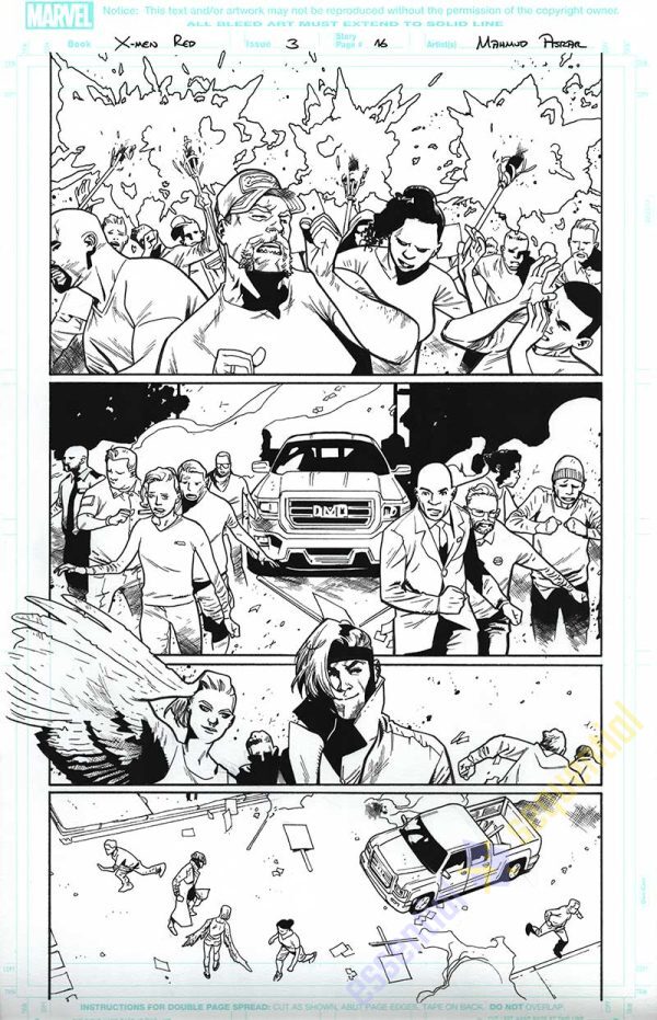 X-Men RED #3 Page 16 by Mahmud Asrar