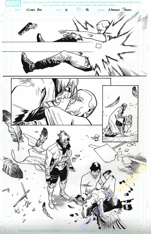 X-Men RED #3 Page 18 by Mahmud Asrar