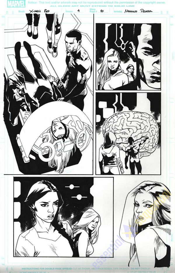 X-Men RED #4 Page 10 by Mahmud Asrar