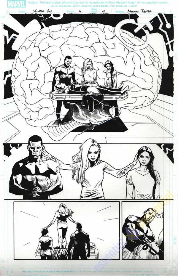 X-Men RED #4 Page 11 by Mahmud Asrar