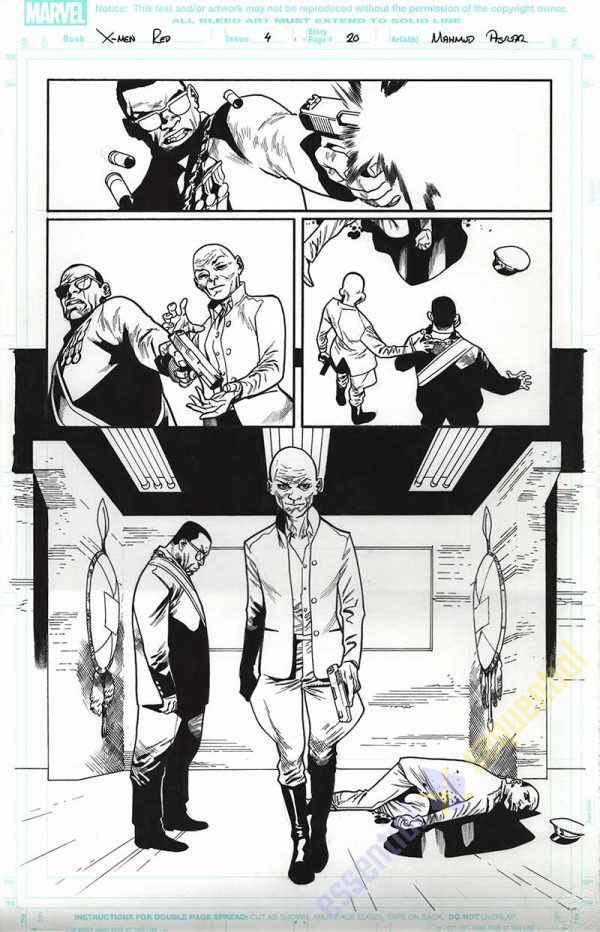 X-Men RED #4 Page 20 by Mahmud Asrar