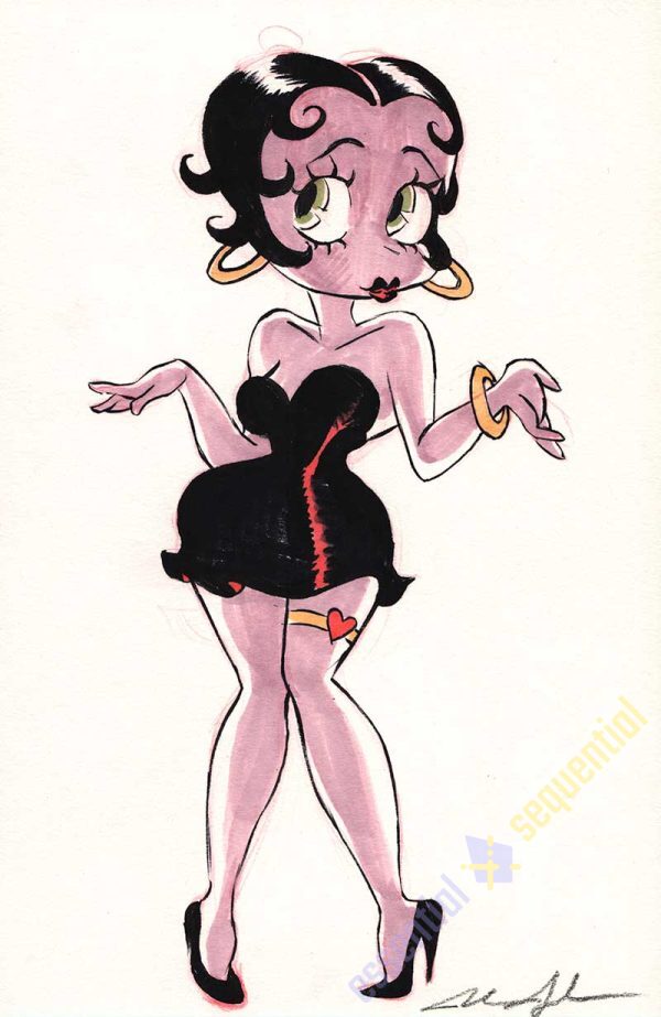 Betty Boop by Mindy Lee