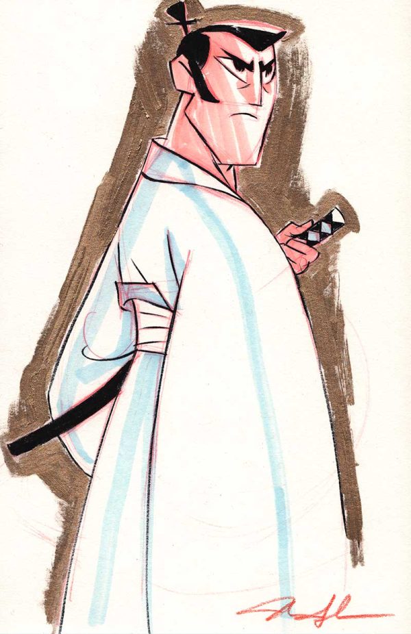 Samurai Jack by Mindy Lee