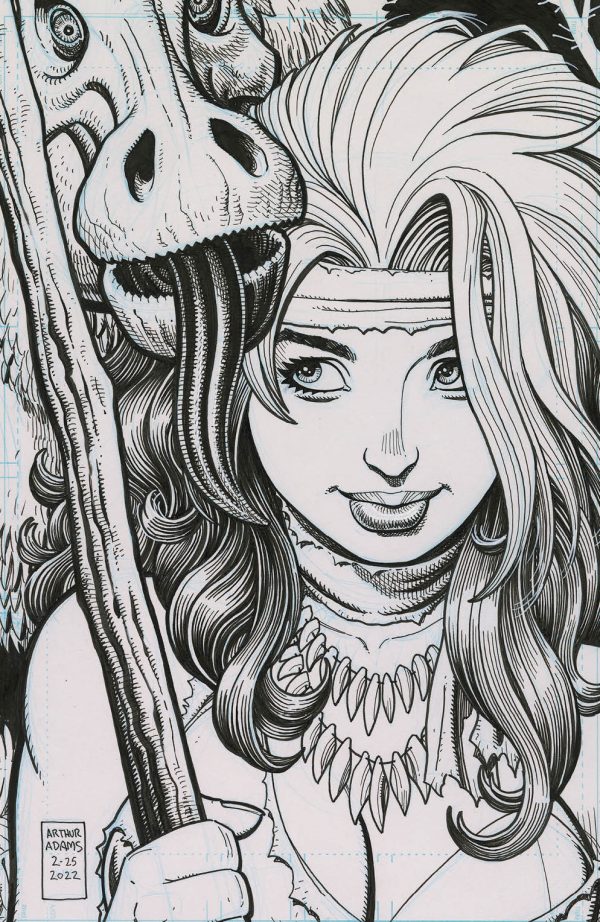 Savage Land Rogue #1 Variant (Pre-Order) by Arthur Adams - Image 2